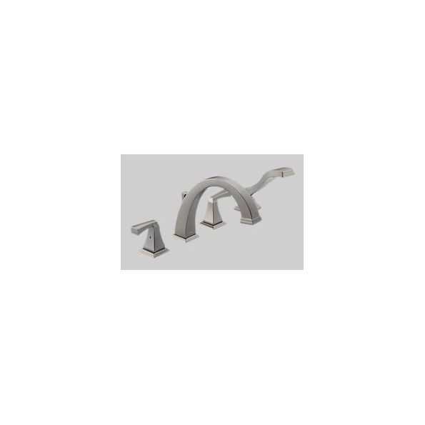 Roman Tub Whirlpool Faucet Trim Dryden Bath Collection Aged