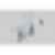 J-Spout Mini-Widespread Bath Faucet, Chrome Finish