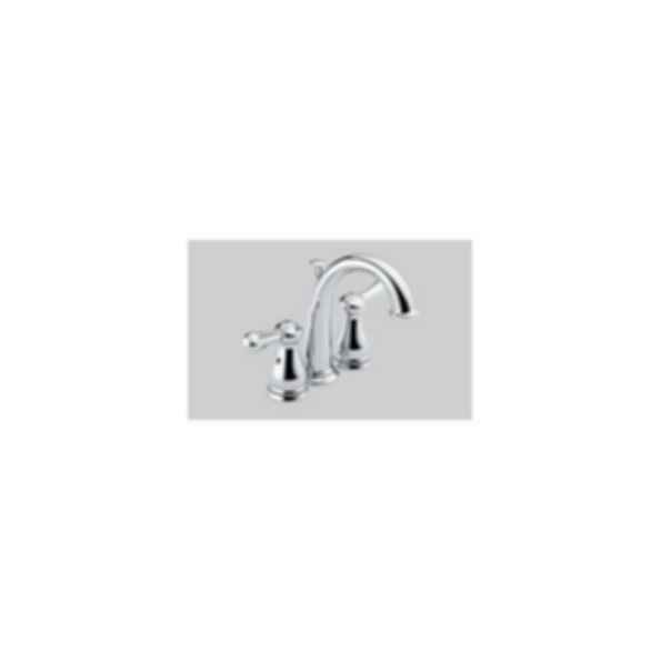 J-Spout Mini-Widespread Bath Faucet, Chrome Finish
