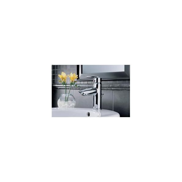 Lavatory Faucet Grail Series Stainless Steel Finish Single Lavatory Faucet Grail Series Stainless Steel Finish Single Handle One