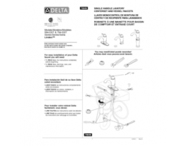 Linden single handle lavatory