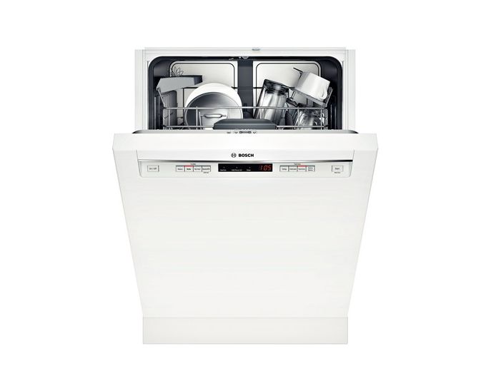 24" Recessed Handle Dishwasher 300 Series White SHE53TF2UC