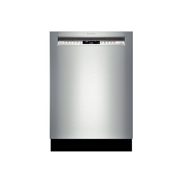 Bosch 24" Recessed Handle Dishwasher 800 Plus Series Stainless steel