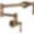 Potfillers Traditional Pot Filler - Wall Mount 62810LF-BZ
