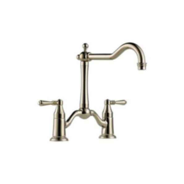 Tresa Two Handle Bridge Bar/Prep Faucet 62636LF-PN