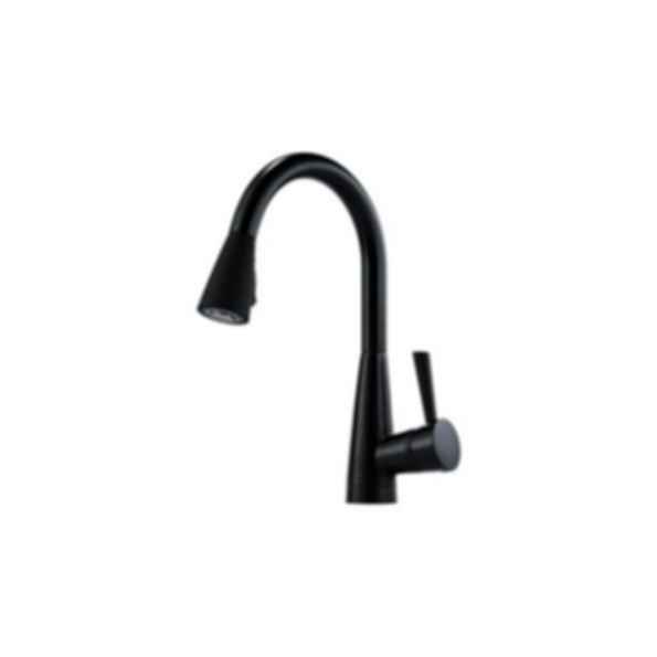 Venuto Single Handle Pull-Down Kitchen Faucet With Softtouch 63070LF-BLST