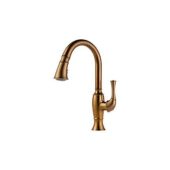 Talo Single Handle Pull-Down Kitchen Faucet 63003LF-BZ