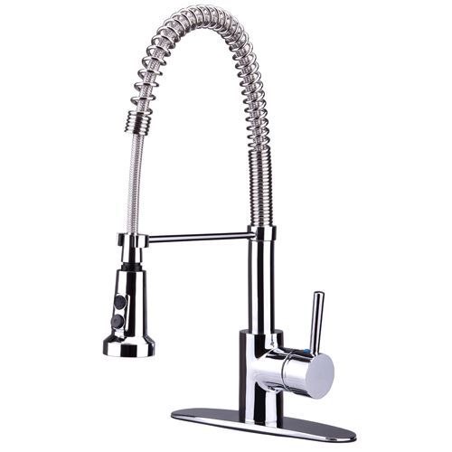 Ultra Faucet Single Handle Deck Mount Kitchen Faucet Uf12300 Modlar Com