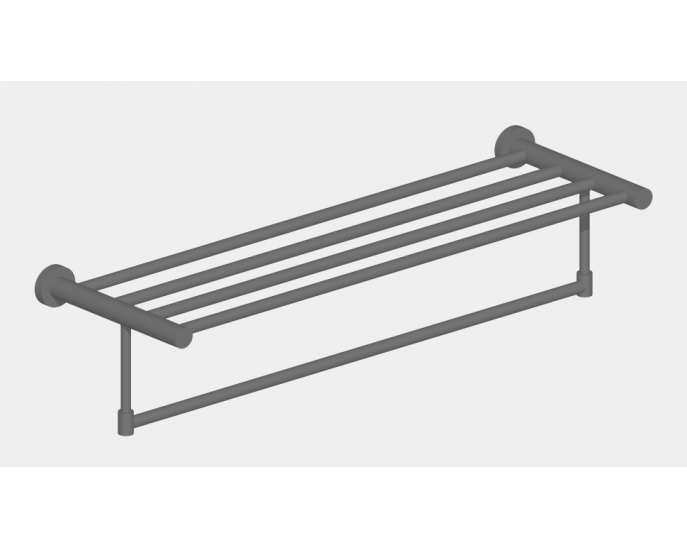 Lilah Towel Shelf 24" Double Towel Shelf