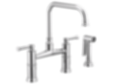 ARTESSO® Bridge Faucet with Side Sprayer-62525LF