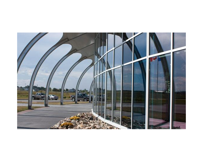 Glazing Walls Sprung Structures