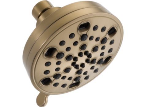 Delta 5 Setting Contemporary H20 Kinetic Showerhead 52638 Delta 5 Setting Contemporary H20 Kinetic Showerhead 52638