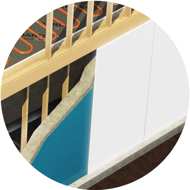 AmDrain foundation insulation board