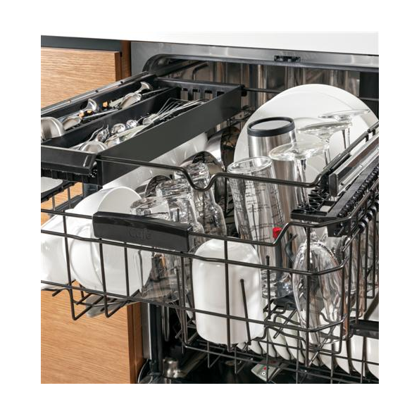 GE Cafe™ Series Stainless Interior BuiltIn Dishwasher with Hidden