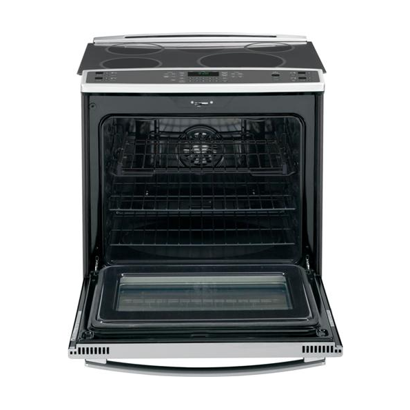 GE Profile™ Series 30" SlideIn Induction and Convection Range with