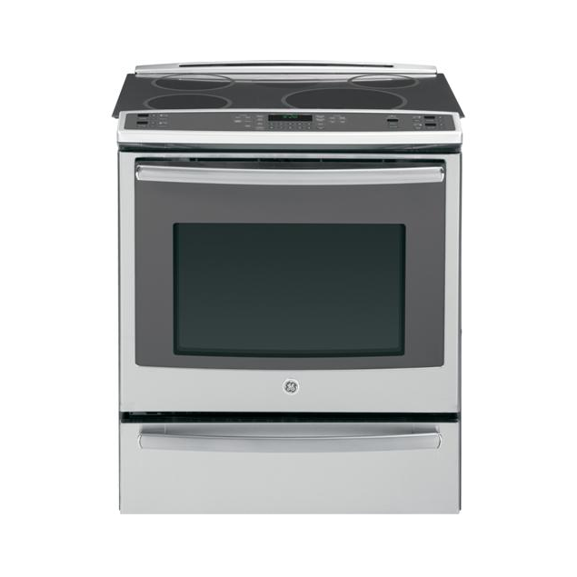 GE Profile™ Series 30" SlideIn Induction and Convection Range with