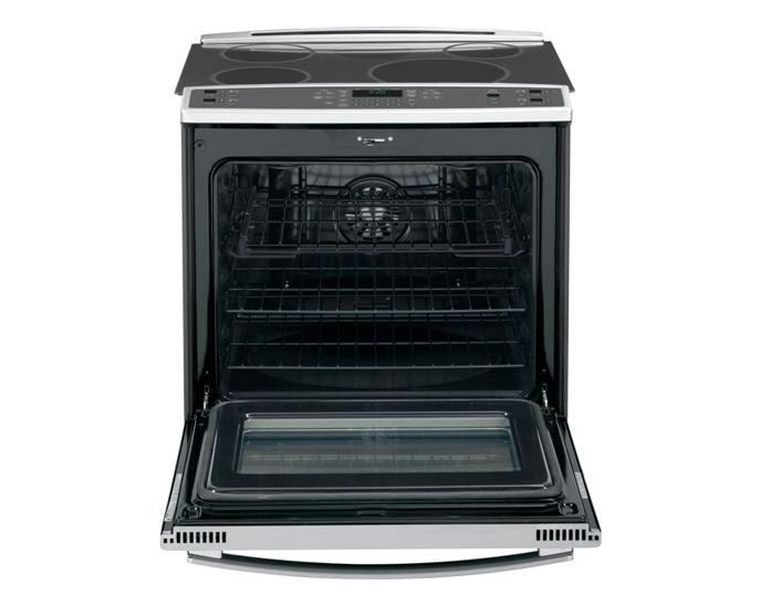 GE Profile™ Series 30" SlideIn Induction and Convection Range with