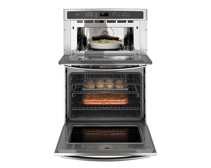 GE Profile™ Series 30 in. Combination Double Wall Oven with Convection and Advantium® Technology