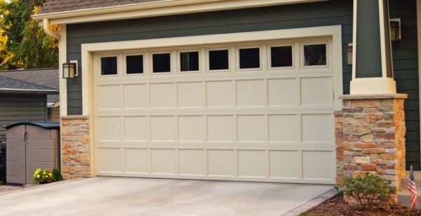 Residential Recessed Panel Garage Door 2298 Modlar