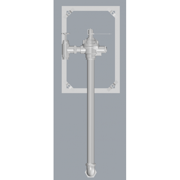 Delta Rough In Electronic Flush Valves & Retrofit Kits 1600T6102ARIIP
