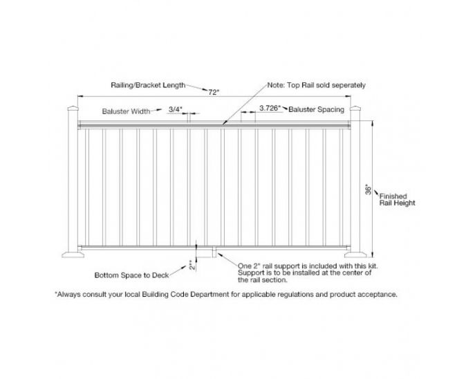 73020402 Avalon Rail