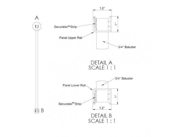 73020402 Avalon Rail