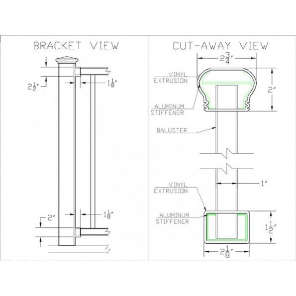 73018156 Titan Pro Railing - modlar.com