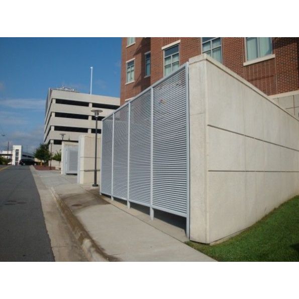 Galvanized Steel Louver Fence